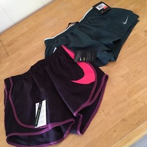 2 Pair of Women’s Nike Running shorts